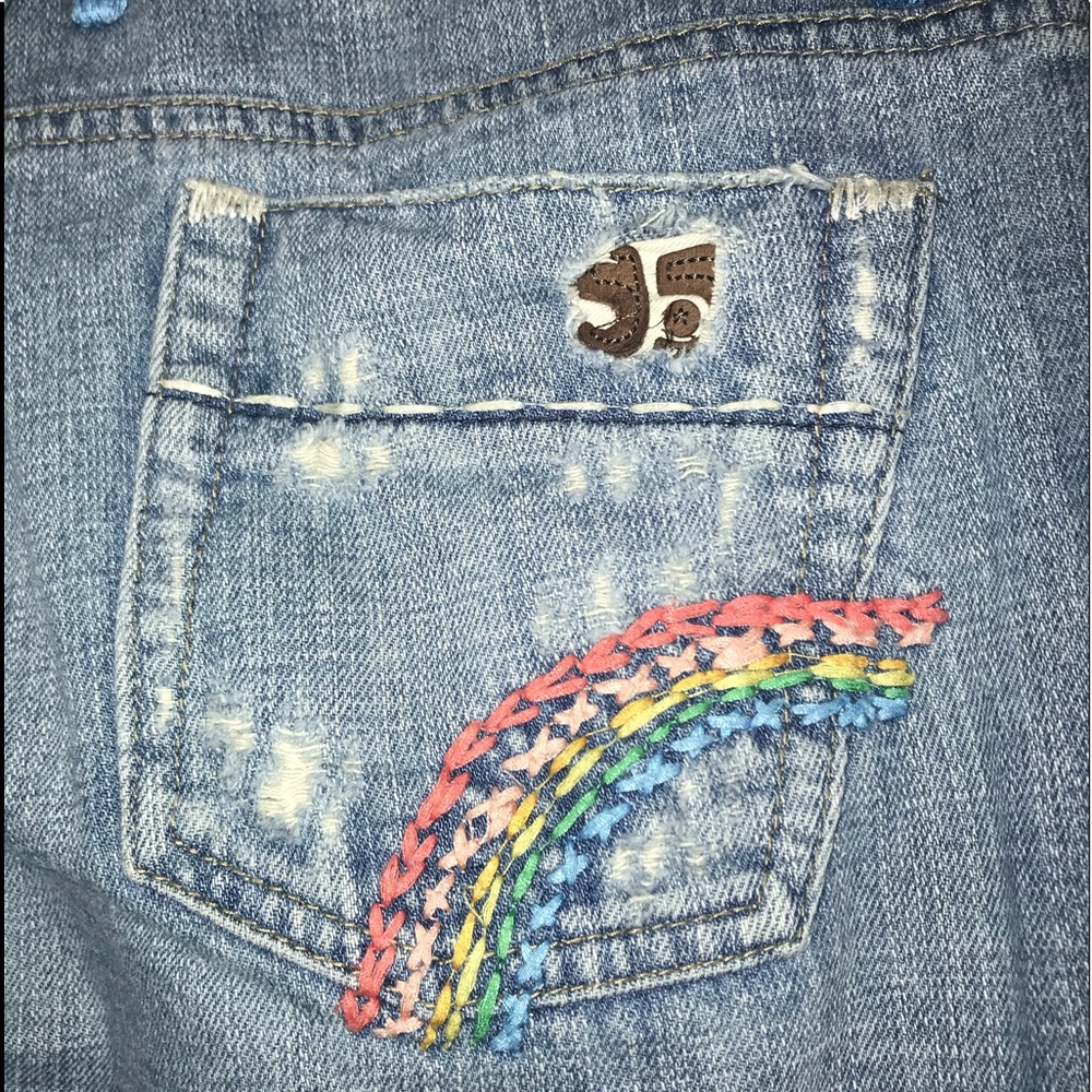 🌼HP🌼 Joe’s Jeans Rainbow Vintage 1971 Denim Jean - Picture 4 of 7